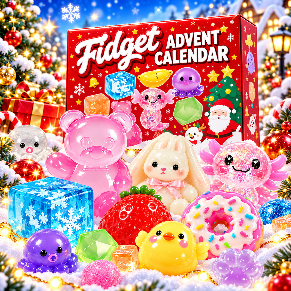 24 Squishies™ - Advent Calendar