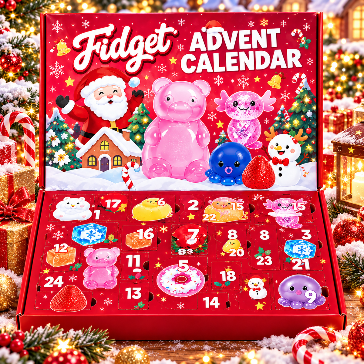 24 Squishies™ - Advent Calendar